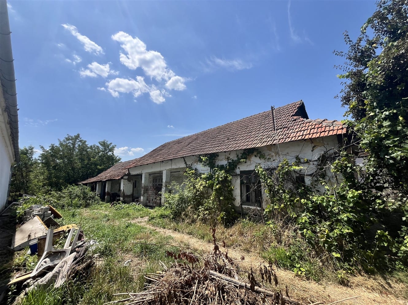 Zsadányban a főúton 3 szobás felújítandó ház eladó