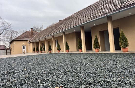 Békéscsabán a központhoz közel teljesen felújított amerikai konyhás, 2 generációs családi ház eladó